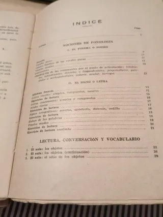 método de lengua francesa primer año