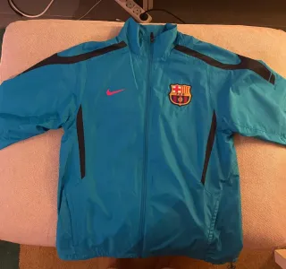 Chaqueta FC Barcelona Nike Azul Talla M