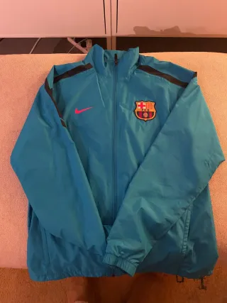 Chaqueta FC Barcelona Nike Azul Talla M