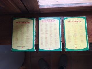 L-8  3 LIBROS COLECCION HISTORIAS