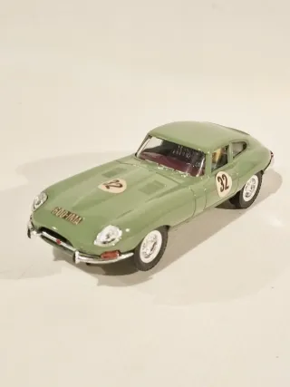 Jaguar Scalextric Artesanal Verde