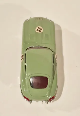 Jaguar Scalextric Artesanal Verde