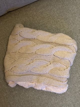 Bufanda Alehop Nueva Beige/Rosa