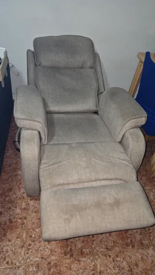 Sillón relax eléctrico 2 motores