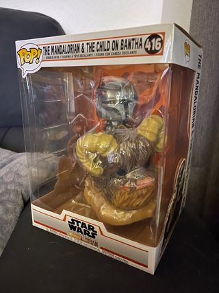 Funko Pop! The Mandalorian & The Child on Bantha