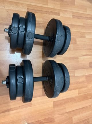 2 Mancuernas Arena 20kg C/U