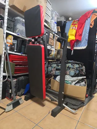 Banco de pesas inclinable