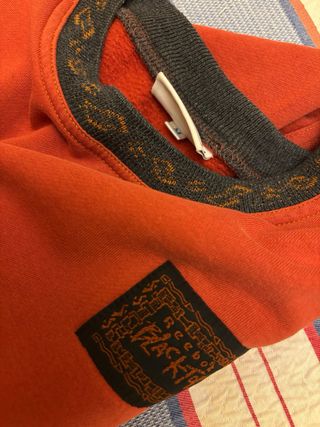 Sudadera Reebok Roja Talla M Modelo Black Top