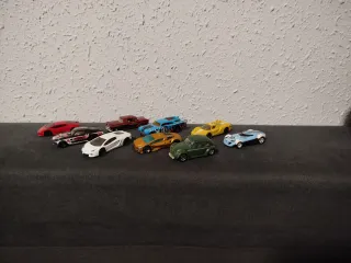 Lote 9 Coches Hot Wheels