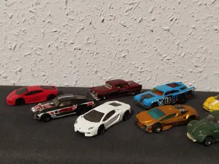 Lote 9 Coches Hot Wheels