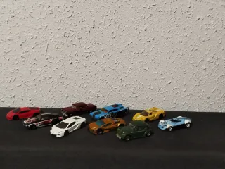 Lote 9 Coches Hot Wheels