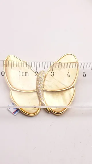Broche Oro 18k Suarez Mariposa