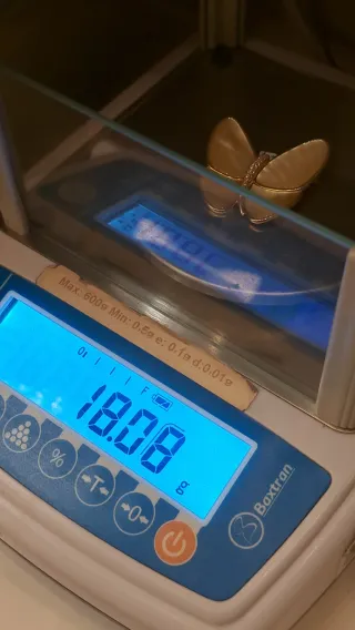 Broche Oro 18k Suarez Mariposa