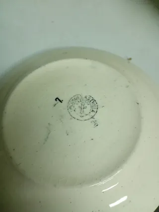 Juego de té La Cartuja de Sevilla