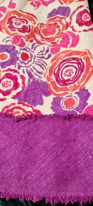 Falda Zara Vintage Estampada Flores