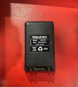 Batería Autec NC0707L NiCd 7,2V-0,7Ah