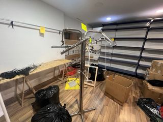 Tendederos de tienda metálicos