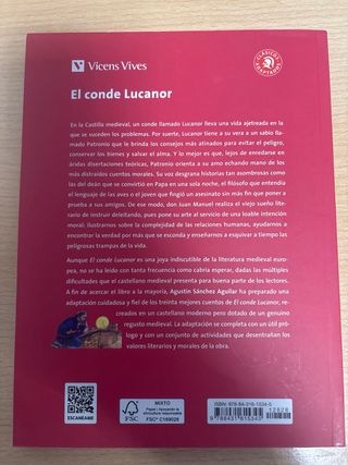 El conde Lucanor, ESO. Material auxiliar (Spani...