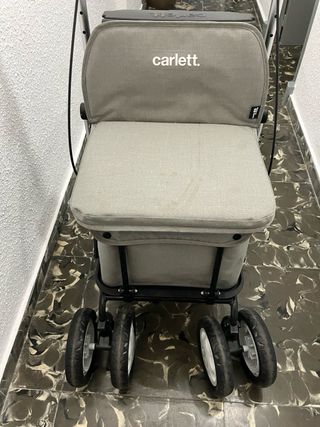 Carlett Carro de compra, andador y asiento