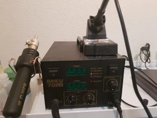 Estación Soldadura BAKU 702B Aire Caliente