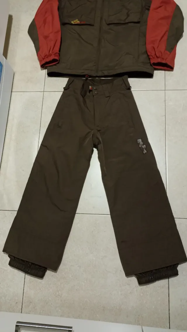 Conjunto Esquí Burton niño/cadete, Talla M.