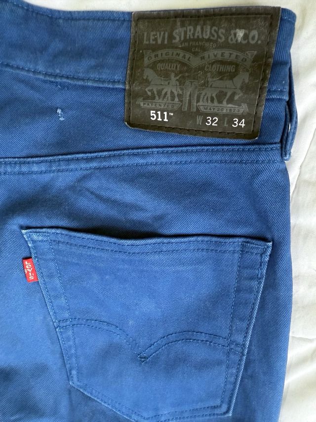 Levi's 511 W32 L34 originales, perfectos como nuev