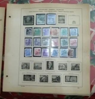 600 sellos+álbum Kabe+hojas Schaubek DDR