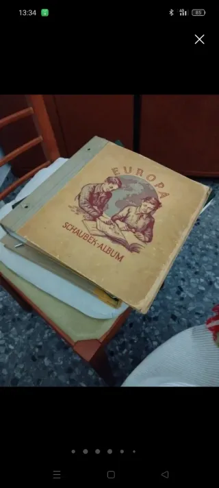 600 sellos+álbum Kabe+hojas Schaubek DDR