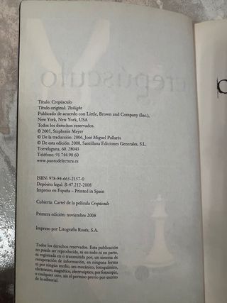 Crepúsculo (Bolsillo) (Spanish Edition)