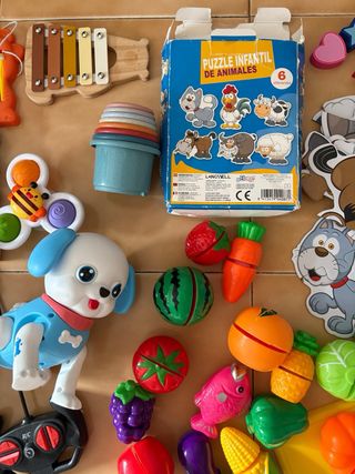 Lote de juguetes para bebé