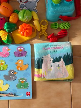 Lote de juguetes para bebé