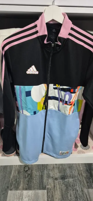 Chándal Adidas Negro Multicolor