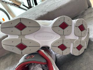 Zapatillas New Balance Naranja y Blanco