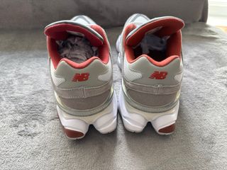 Zapatillas New Balance Naranja y Blanco