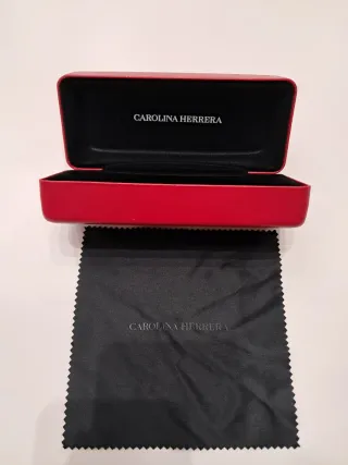 Estuche Gafas Carolina Herrera Rojo