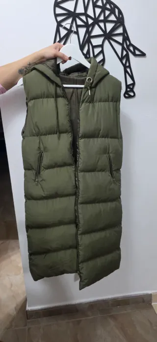 Chaleco largo acolchado mujer Talla M