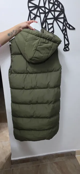 Chaleco largo acolchado mujer Talla M