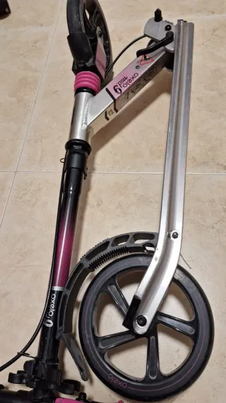 Patinete Oxelo MID 9 Rosa