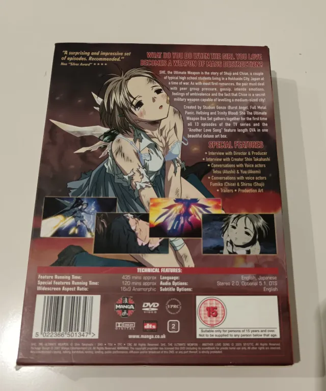 She The Ultimate Weapon Ed. Inglesa DVD