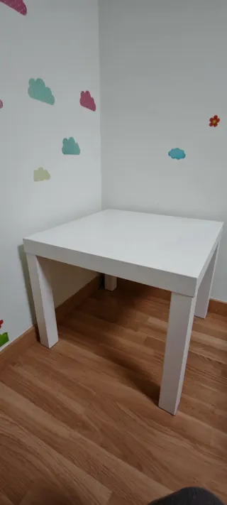 Mesa infantil blanca Ikea