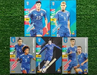 5 carte Adrenalyn XL Panini Italia C548