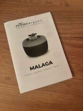 Fontanella acqua Malaga per gatti