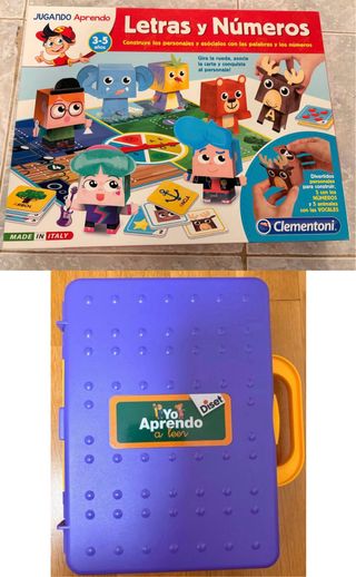 Juego Yo Aprendo a Leer y Letras y Numeros