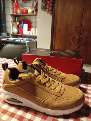 Skechers nuove pelle uomo