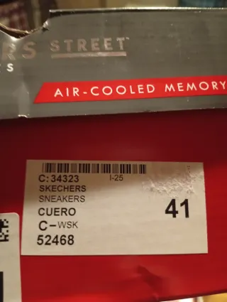 Skechers nuove pelle uomo
