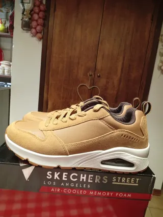 Skechers nuove pelle uomo