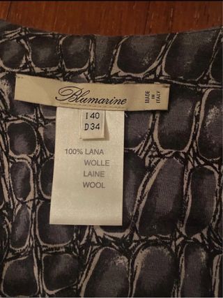 Abito fantasia pitone drappeggiato