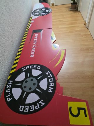 Cama Infantil Coche Rojo Speedy Racer
