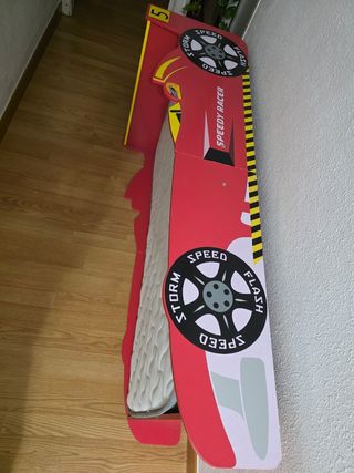 Cama Infantil Coche Rojo Speedy Racer