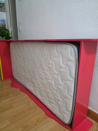 Cama Infantil Coche Rojo Speedy Racer